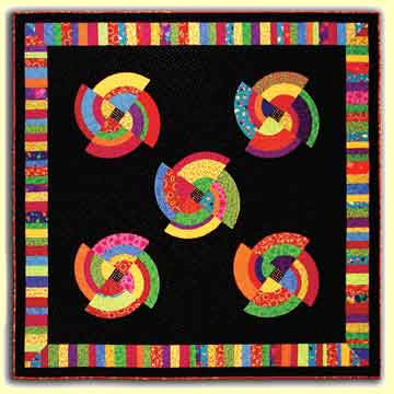 Spinners  Pattern - StoryQuilts.com