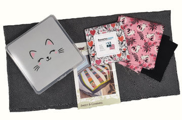 Sweet and Charming Kitty Kit  Fabric - StoryQuilts.com