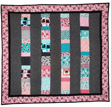Sweet and Charming Kitty Kit  Fabric - StoryQuilts.com