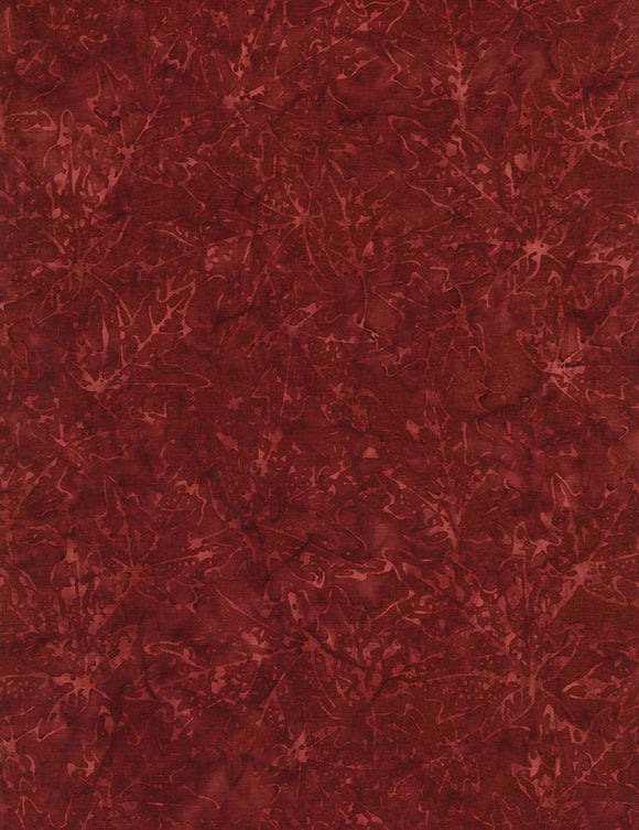 Timeless Treasures Nutmeg Tonga Batiks Ruby  Fabric - StoryQuilts.com