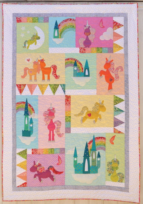 Unicornia  Pattern - StoryQuilts.com