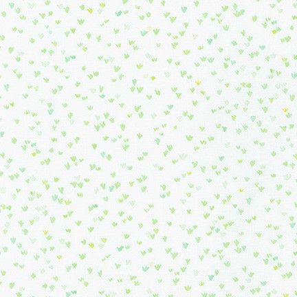 2-1/2in Strips A Little Rain White 40pcs/bundle