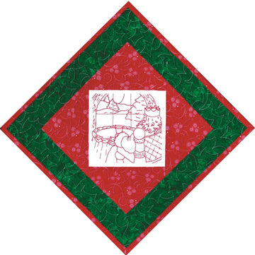 King Wenceslas & Tannenbaum  Pattern - StoryQuilts.com