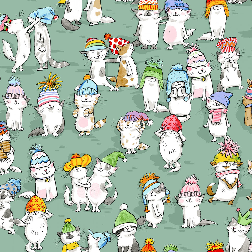 Mint Cats with Hats