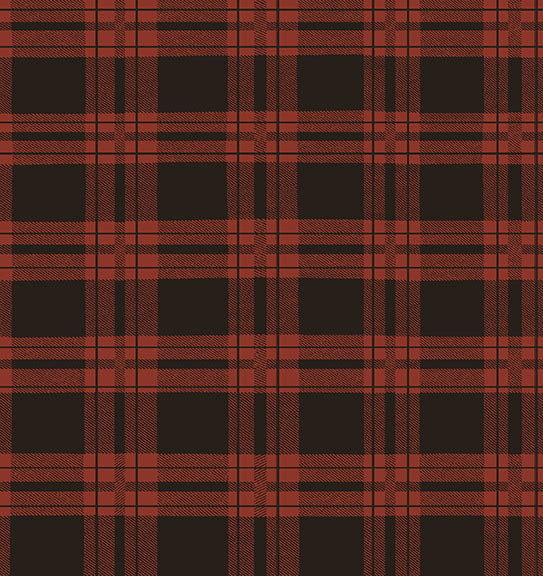 Living the Dream Plaid Blanket Y3442-50 Light Brick by Clothworks