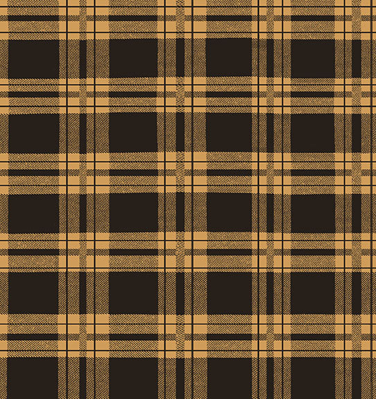 Living the Dream Plaid Blanket Y3442-70 Light Rust by Clothworks