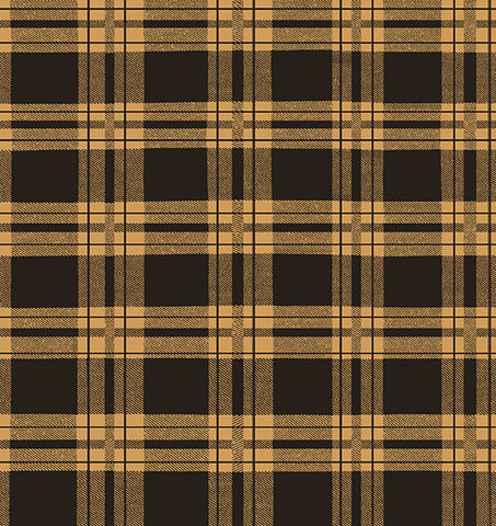 Living the Dream Plaid Blanket Y3442-70 Light Rust by Clothworks