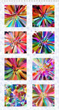 Vibrant Life Digital 9" Blocks in 24" Panel Y3541-56