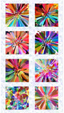 Vibrant Life Digital 9" Blocks in 24" Panel Y3541-56