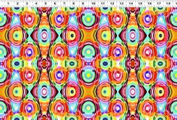 Vibrant Life Digital Swim With Color Y3544-56 Multi Bright