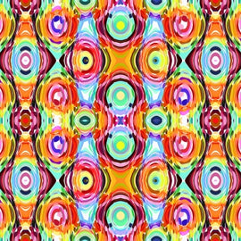 Vibrant Life Digital Swim With Color Y3544-56 Multi Bright