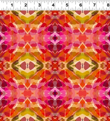 Vibrant Life Digital Kaleidoscope Y3546-36 Orange