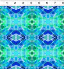 Vibrant Life Digital Kaleidoscope Y3546-90 Blue-2