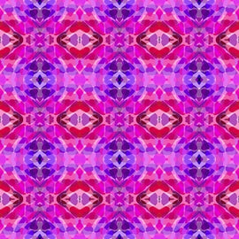 Vibrant Life Digital Kaleidoscope Y3546-27 Purple,  sold in.  Half yard increments