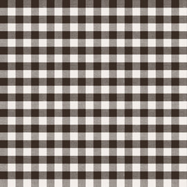 Happy Day Farm - Dark Brown Gingham,  sold in half yard increments