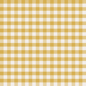 Happy Day Farm - Gold Gingham,  sold in half yard increments