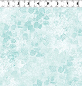 Zen Digital Leaves Y3769-103 Light Teal