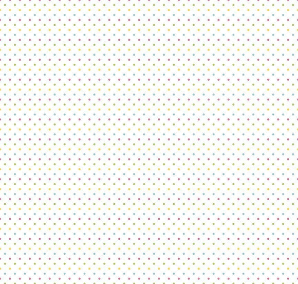 Swiss Dots Multi Girl Dots by Riley Blake  Fabric - StoryQuilts.com