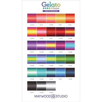 2-1/2 in Strips Gelato Ombre, 40pcs/bundle  Fabric - StoryQuilts.com
