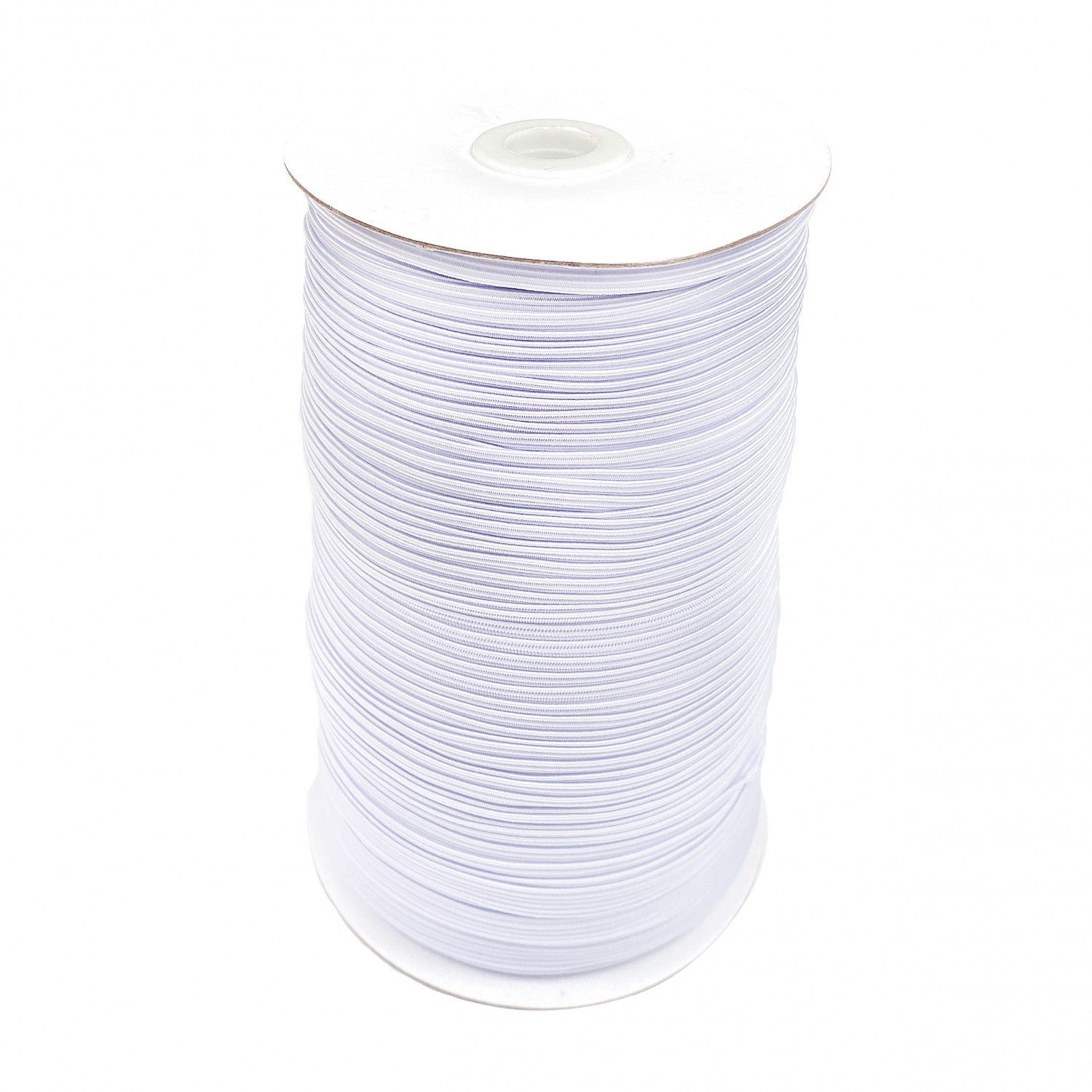 Elastic - White Flat 1/4" 25 yd