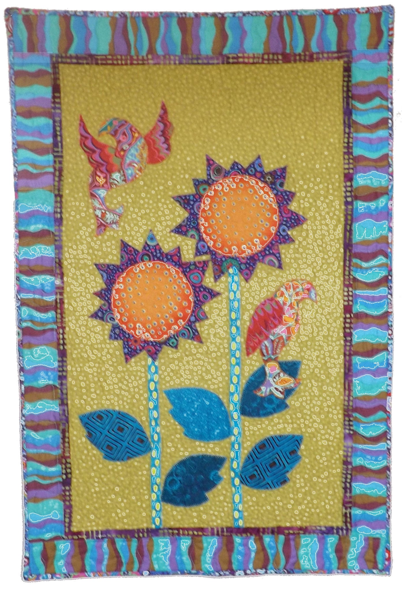 Sunbirds  Pattern - StoryQuilts.com