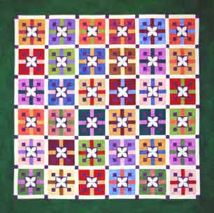 Snowflower  Pattern - StoryQuilts.com