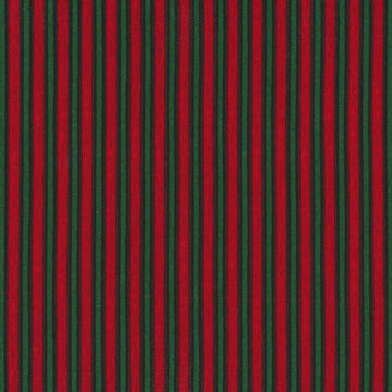 Winter Stripe Red and Creame by Susan Winget