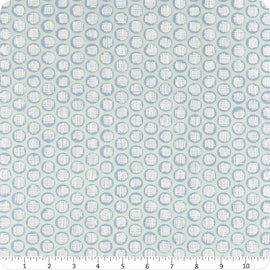 Winter Shimmer Sky - Dots  Fabric - StoryQuilts.com