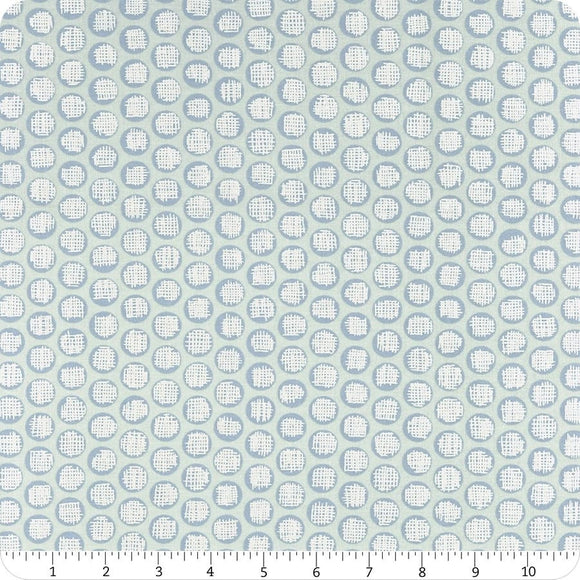Winter Shimmer Sky - Dots  Fabric - StoryQuilts.com